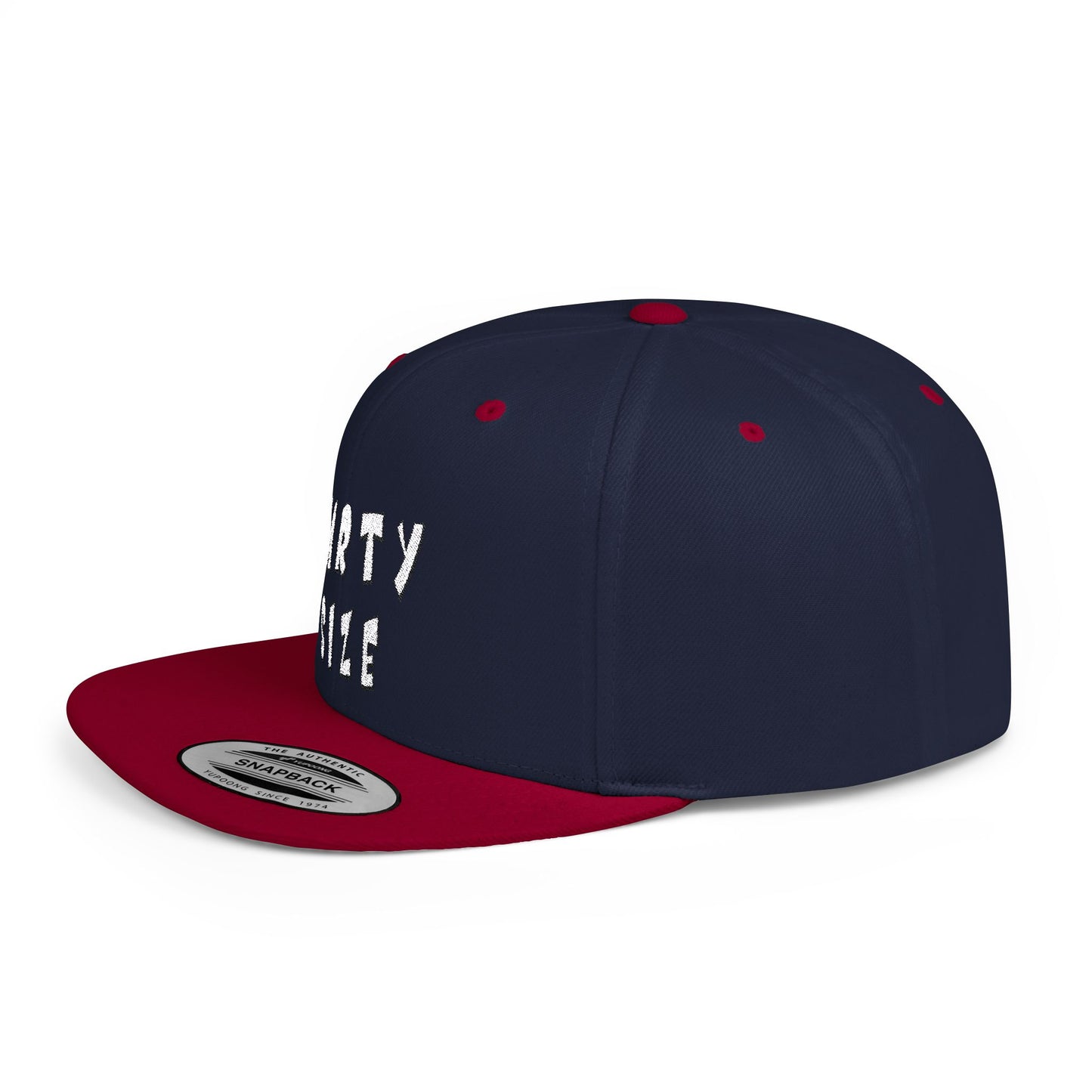 Party Size Flat Bill Snapback