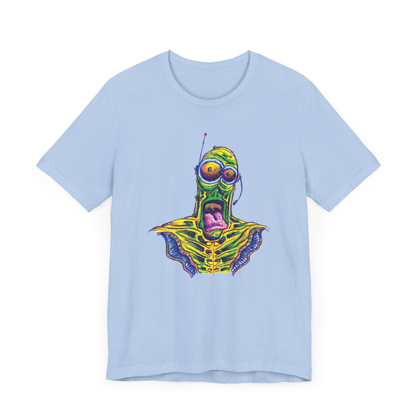 Happy Alien    Unisex Jersey Short Sleeve Tee