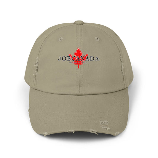 Trademarked JoeCanada Unisex Distressed Cap