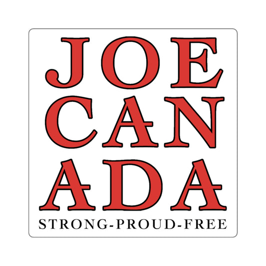 Joe Can Strong....Square Stickers