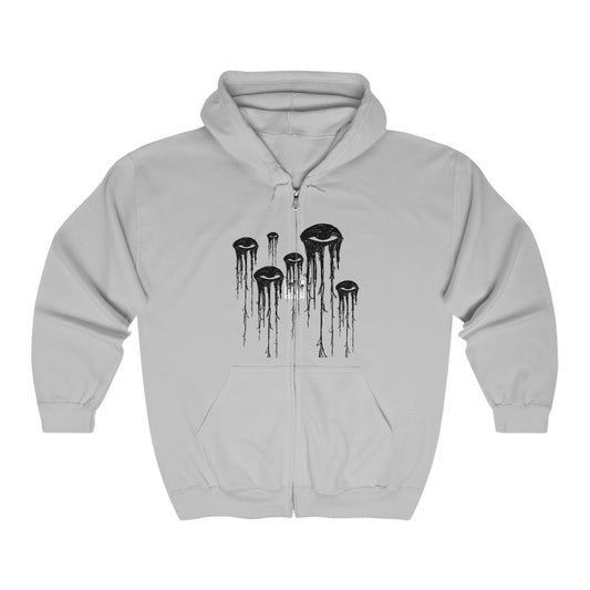 SEA OF EYES Unisex Heavy Blend™ Full Zip Hooded Sweatshirt