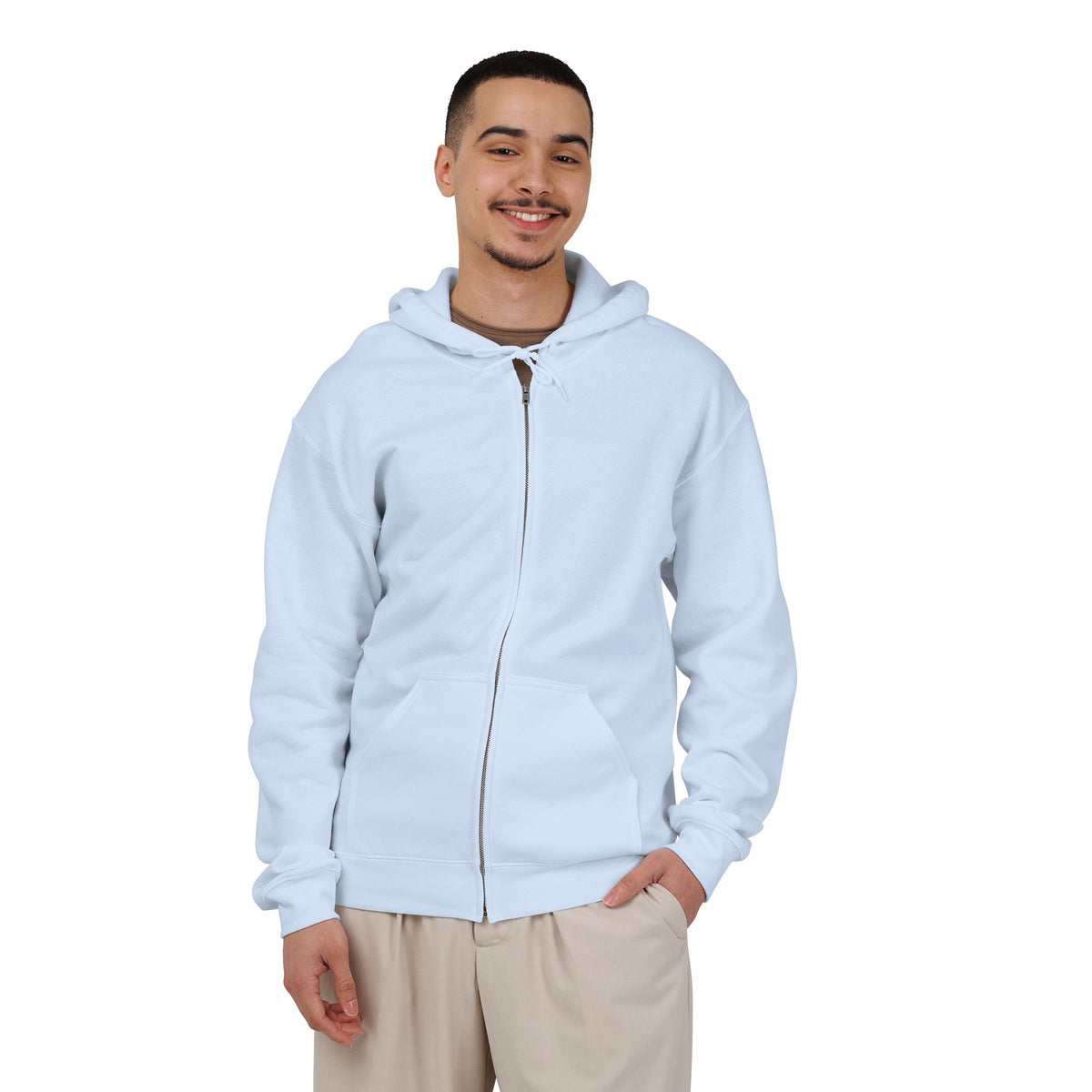 Keep Puffin leaf Unisex Heavy Blend™ Full Zip Hooded Sweatshirt