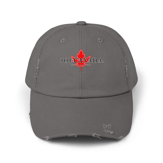 Trademarked JoeCanada Unisex Distressed Cap