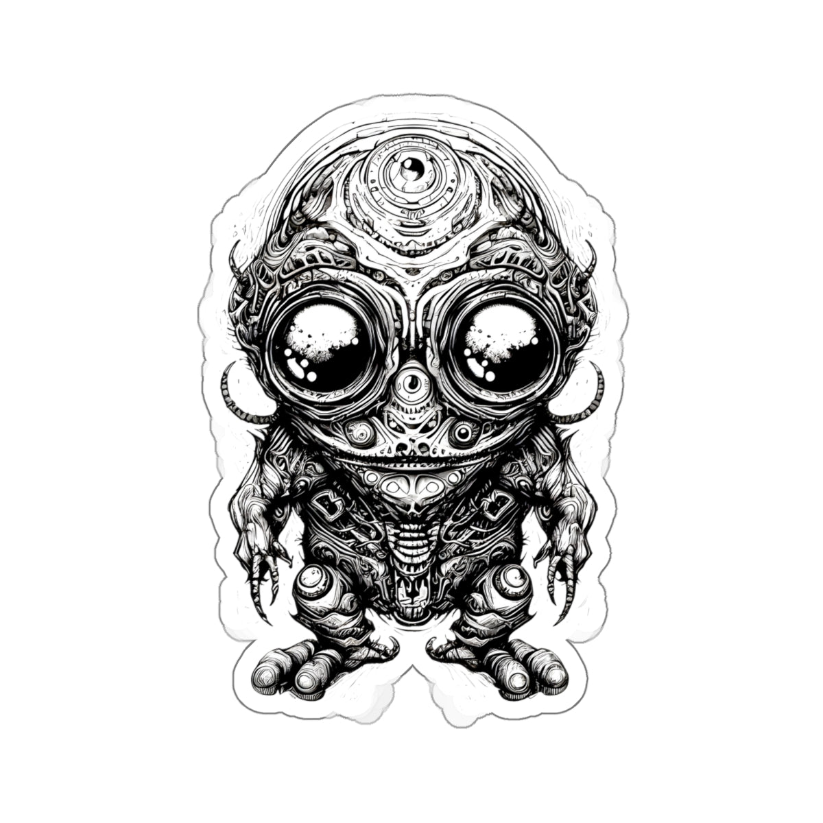 Alien Tribe Die-Cut Stickers