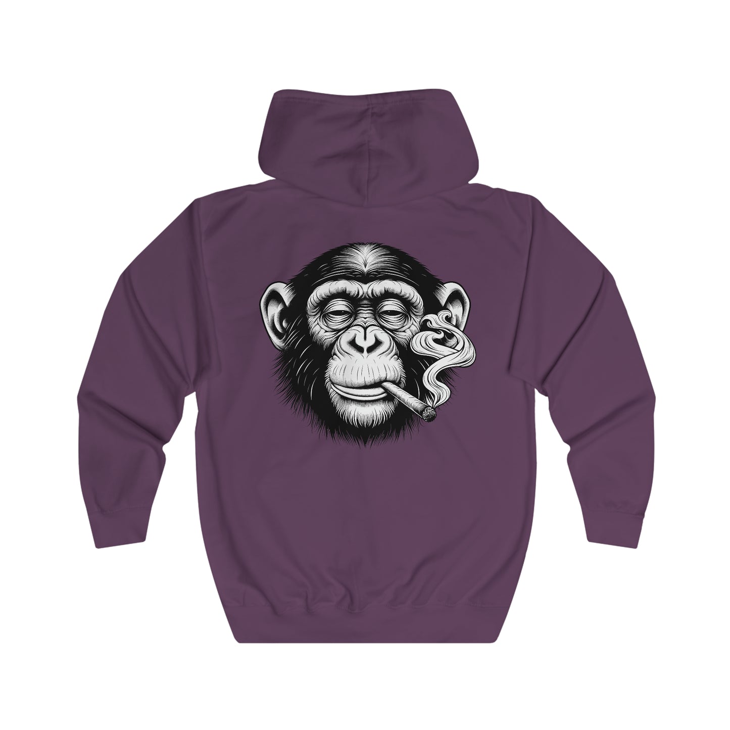 Mah Monkey-man.Unisex Full Zip Hoodie