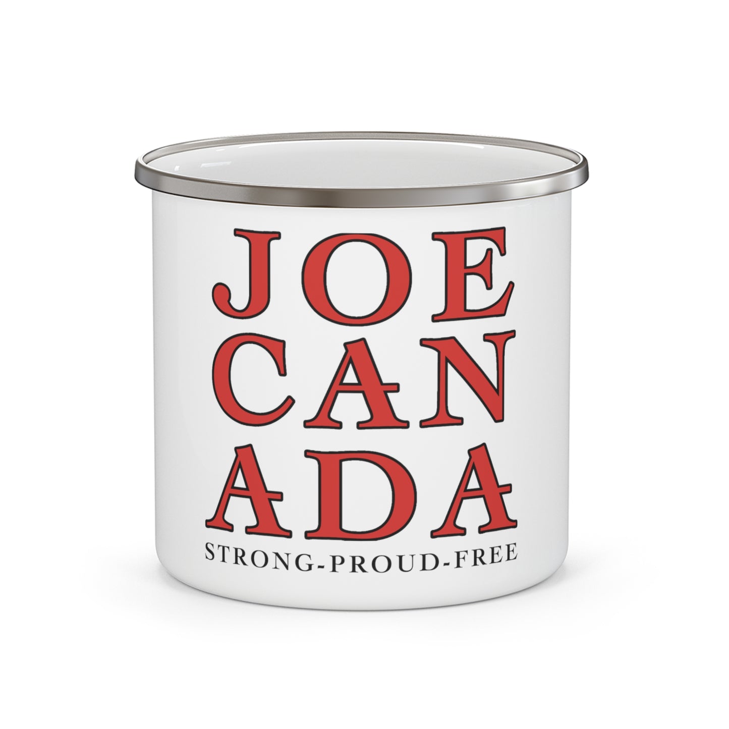 Joe Can..Strong..Enamel Camping Mug