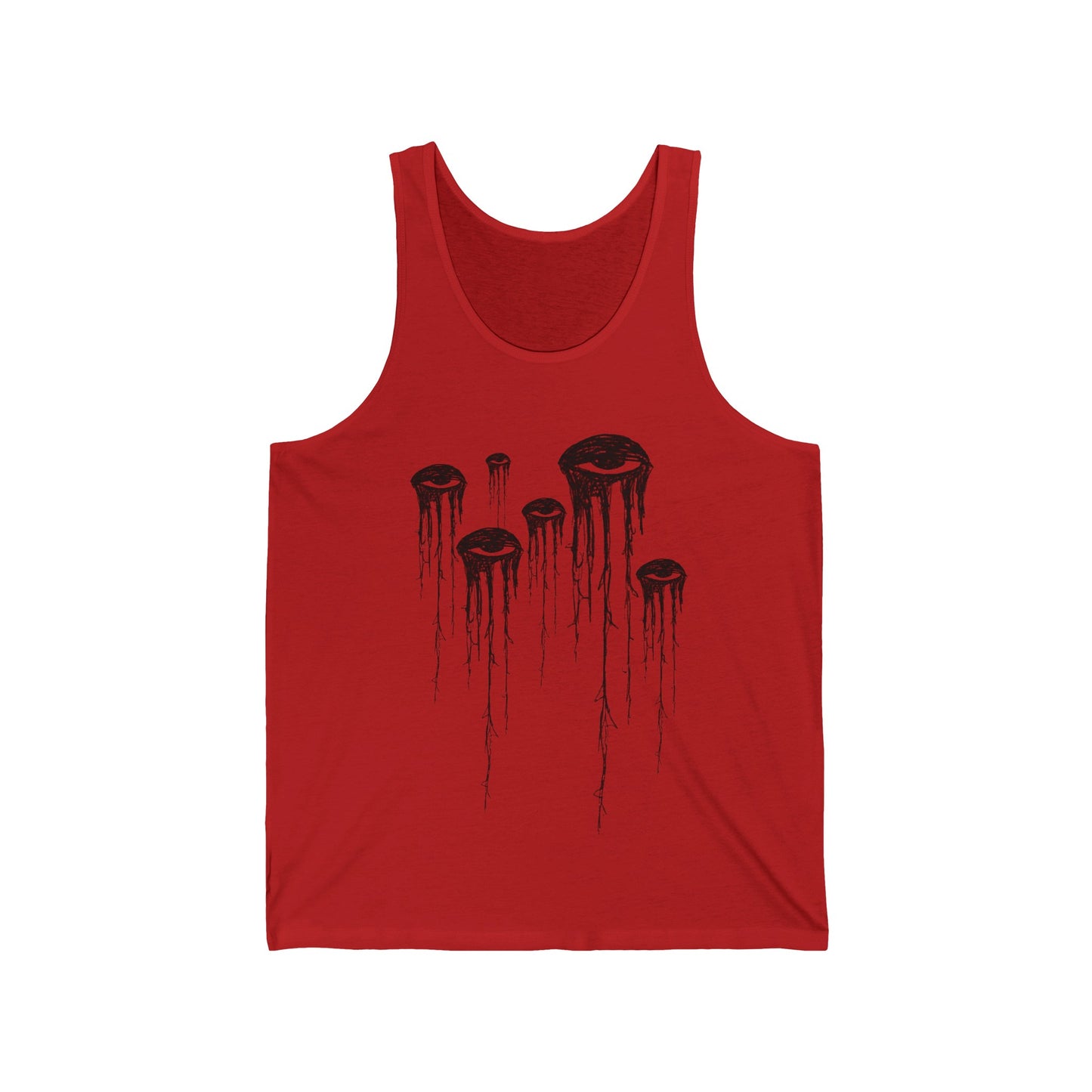 SEA OF EYES..Unisex Jersey Tank