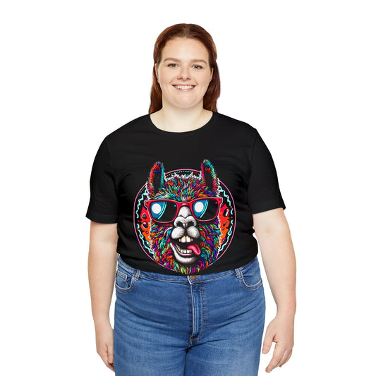 Mamma Llama..Unisex Jersey Short Sleeve Tee
