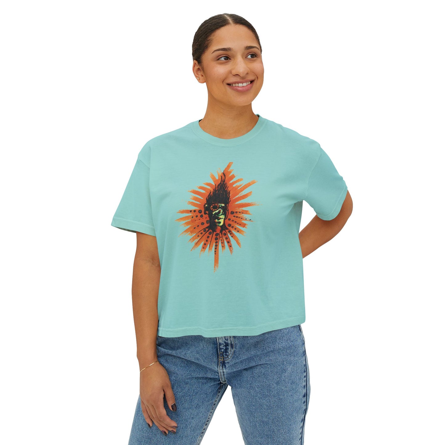 Orange You Feelin' It Women's Boxy Tee