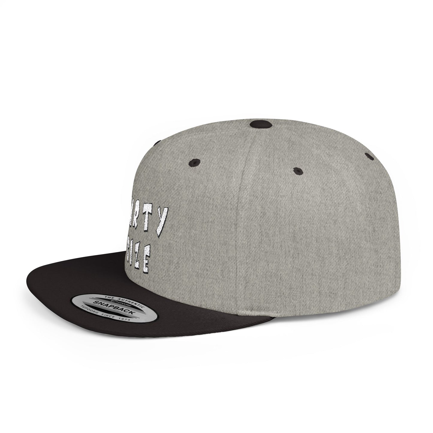 Party Size Flat Bill Snapback