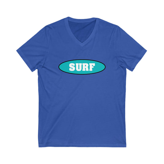 Beach..Unisex Jersey Short Sleeve V-Neck