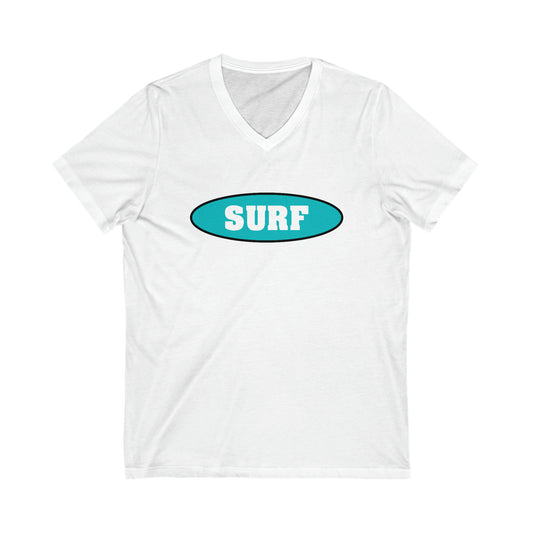 Beach..Unisex Jersey Short Sleeve V-Neck