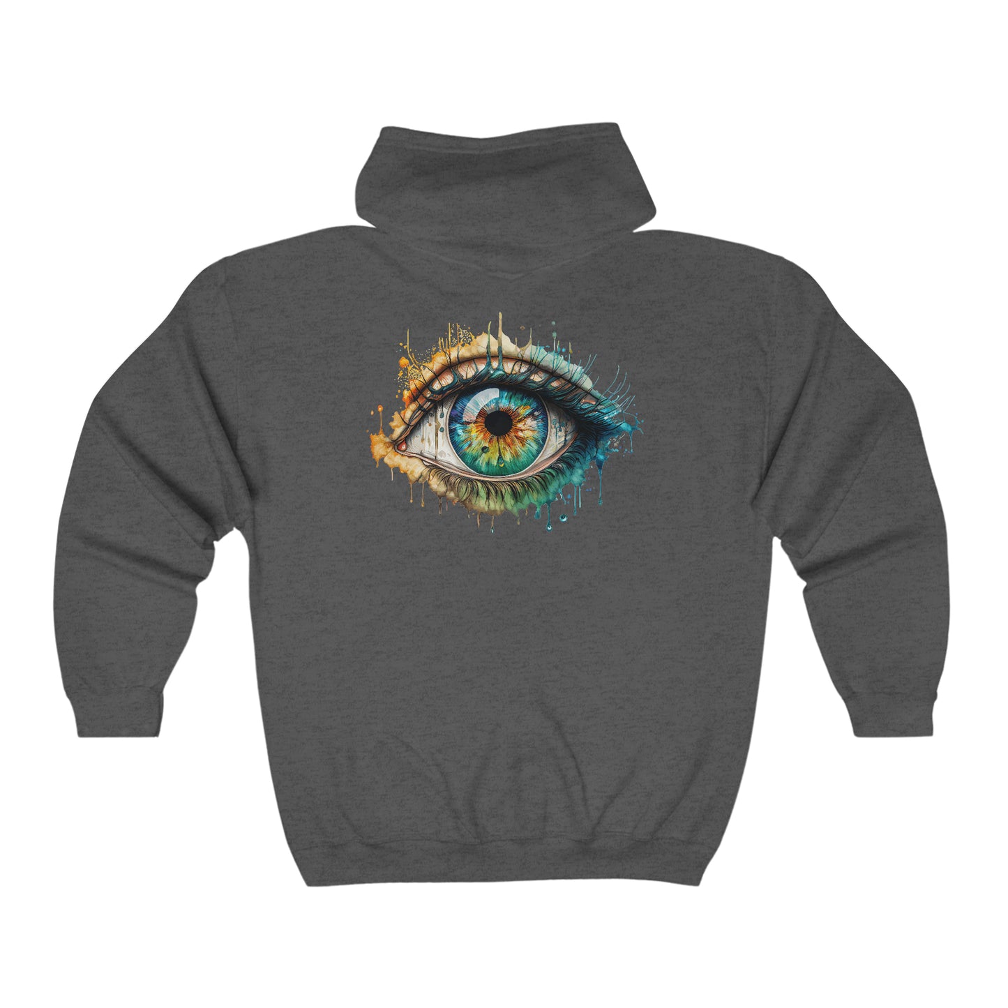 Colour Eye. Unisex Heavy Blend™ Full Zip Hooded Sweatshirt