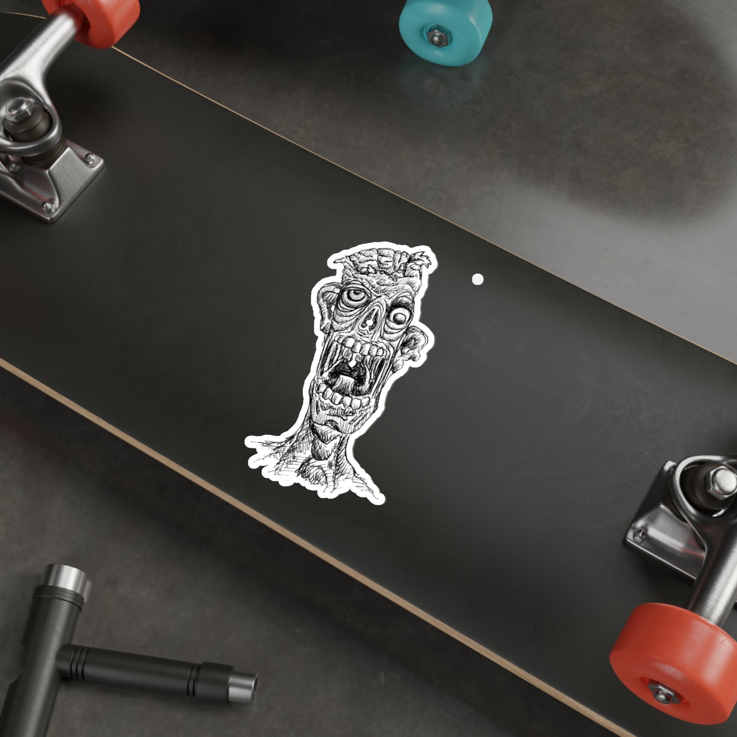 Shufflemann....Die-Cut Stickers