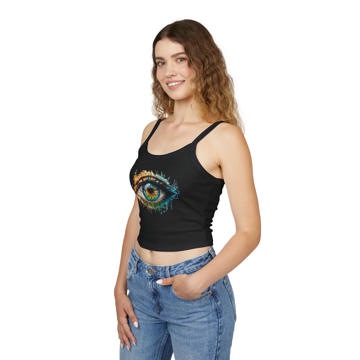 Color Eye Women's Spaghetti Strap Tank Top