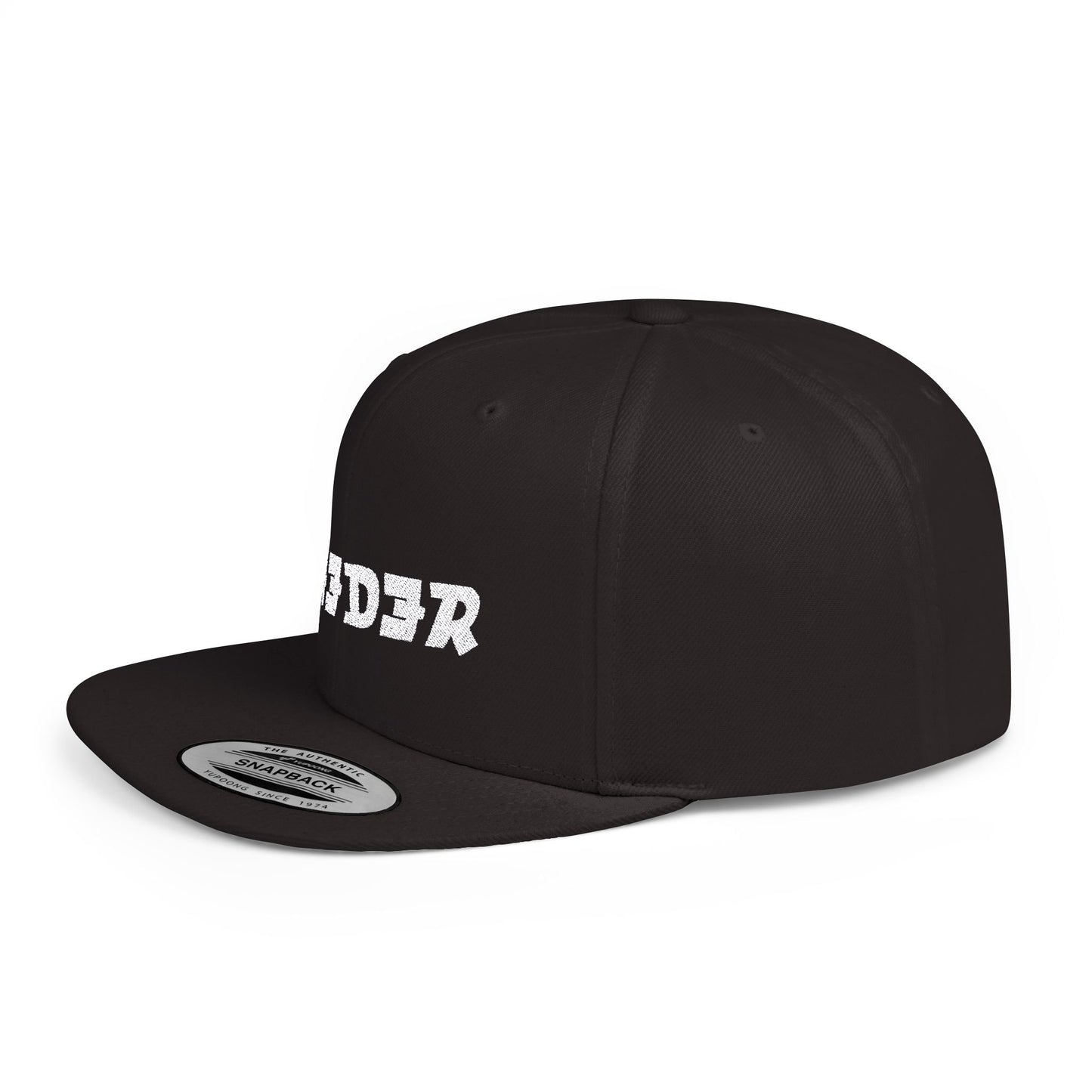 Weeder wear Flat Bill Snapback