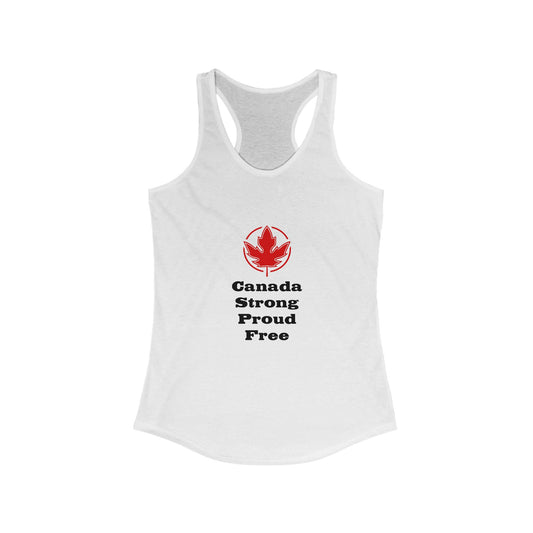 Joe Can Strong Proud Women's Ideal Racerback Tank