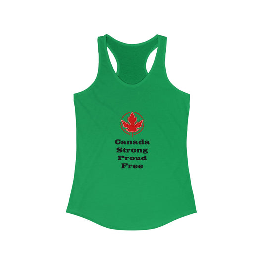 Joe Can Strong Proud Women's Ideal Racerback Tank