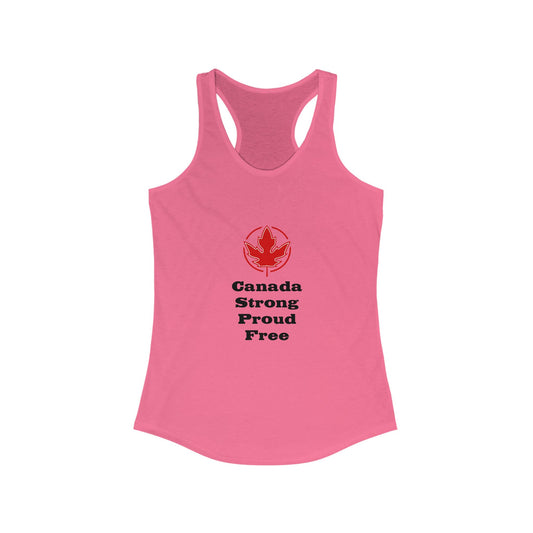 Joe Can Strong Proud Women's Ideal Racerback Tank