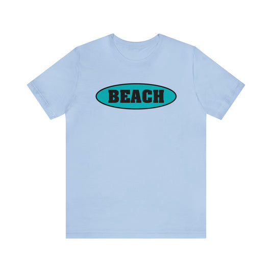 BEACH..Unisex Jersey Short Sleeve Tee
