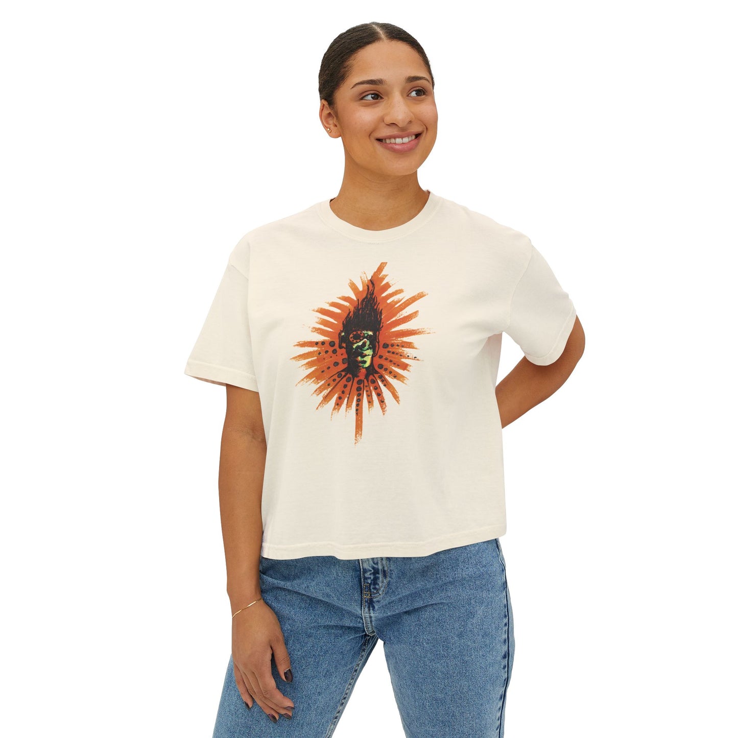 Orange Ya Feelin It Women's Boxy Tee