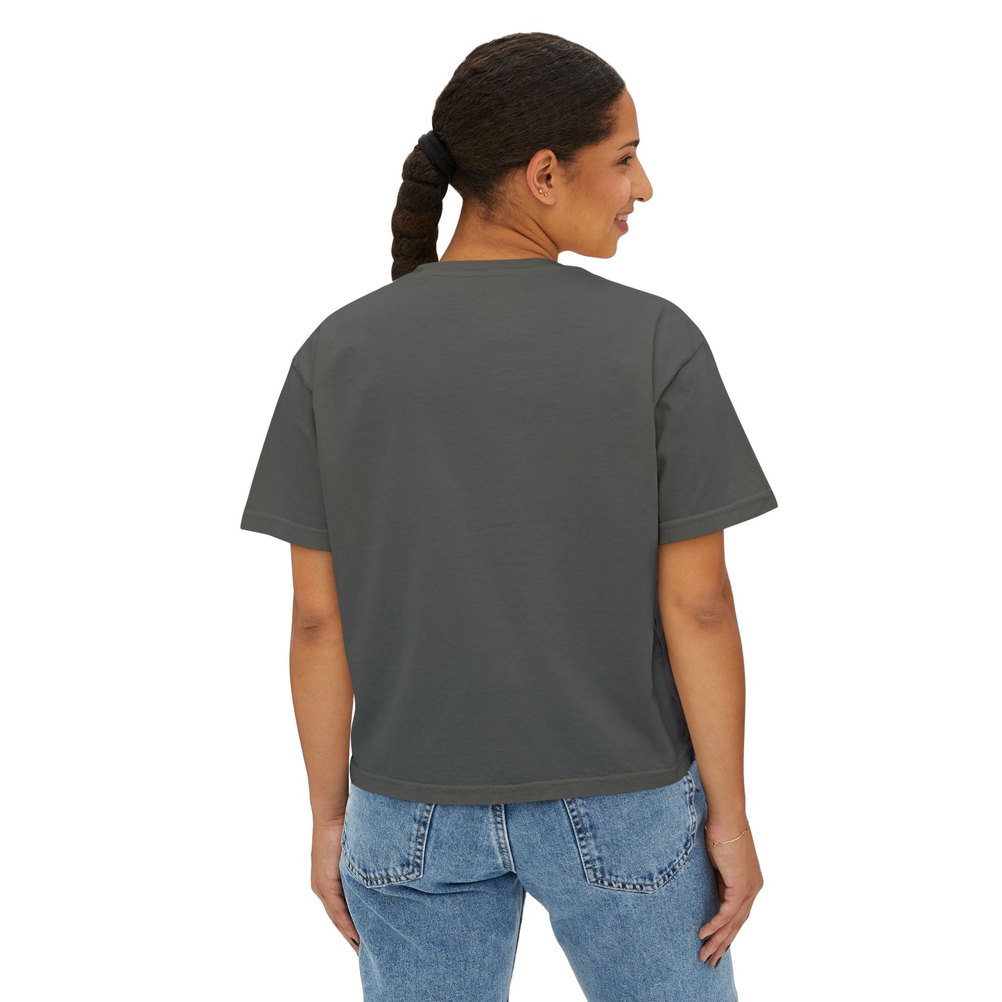 1834 Leaf Circle Women's Boxy Tee