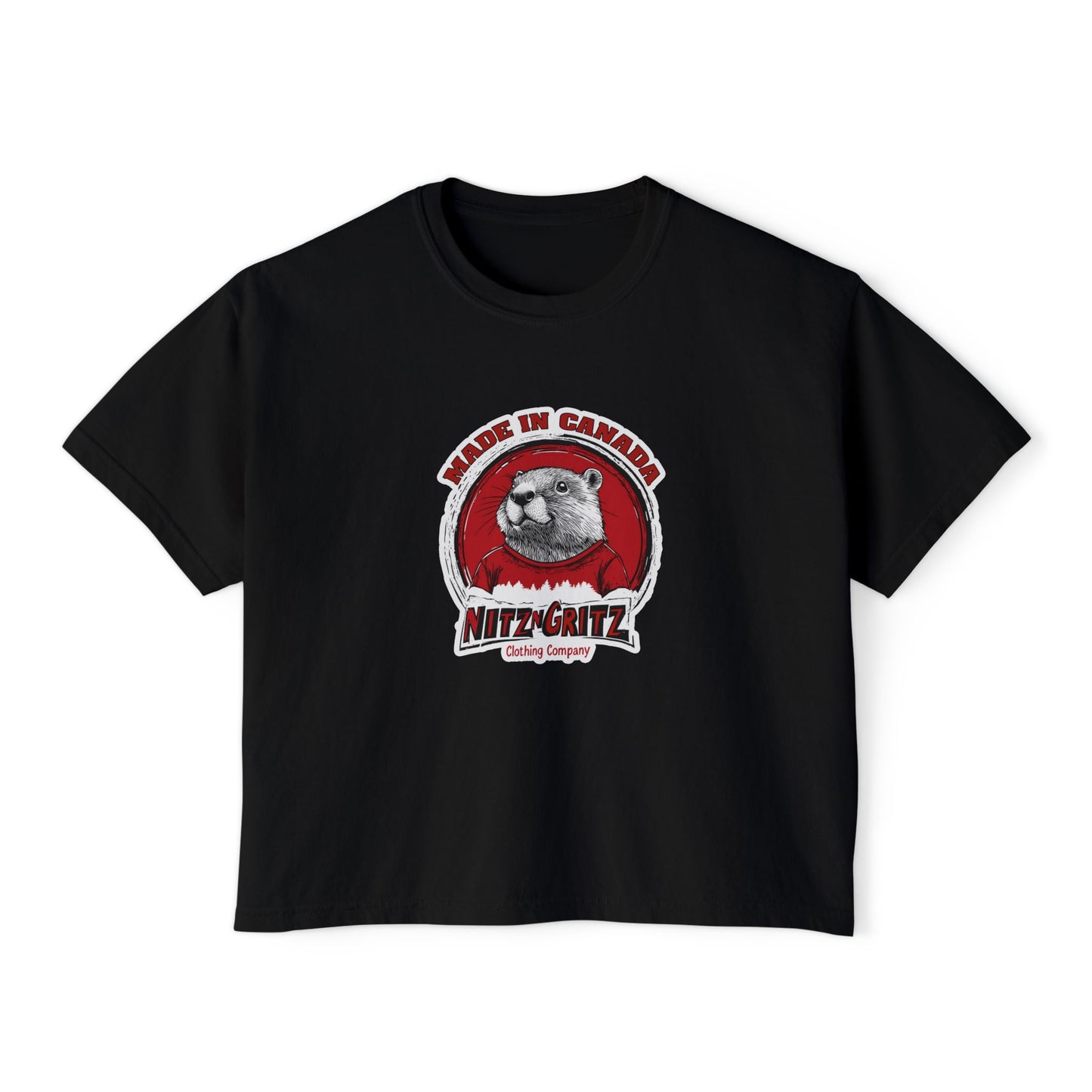 NitznGritz' Made in Canada Women's Boxy Tee