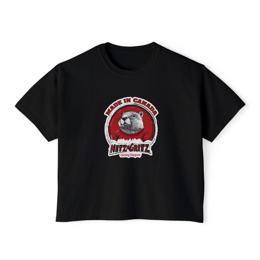 NitznGritz' Made in Canada Women's Boxy Tee
