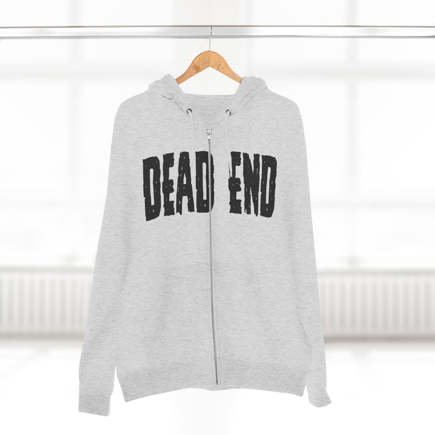 Dead End Unisex Zip Hoodie