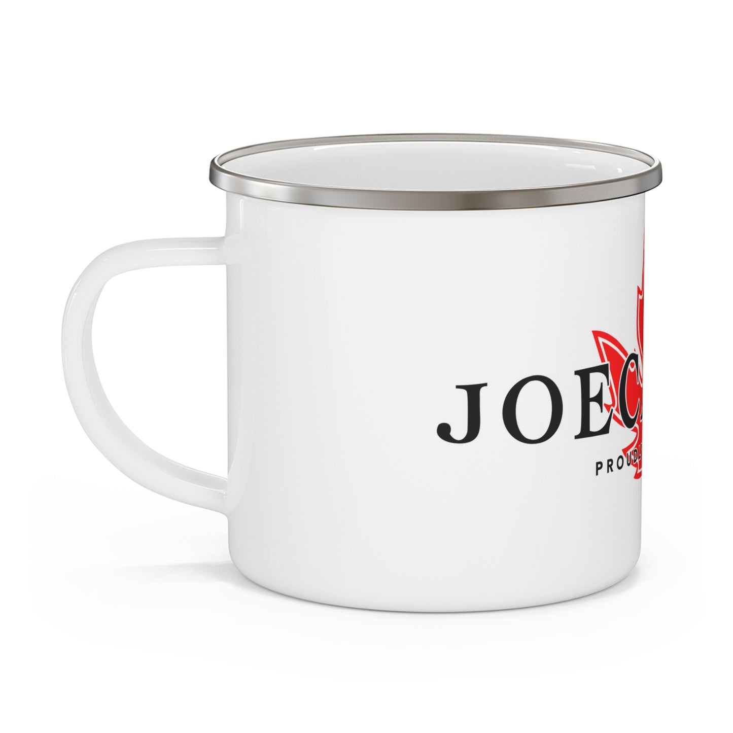A Trademarked JoeCanada Enamel Camping Mug
