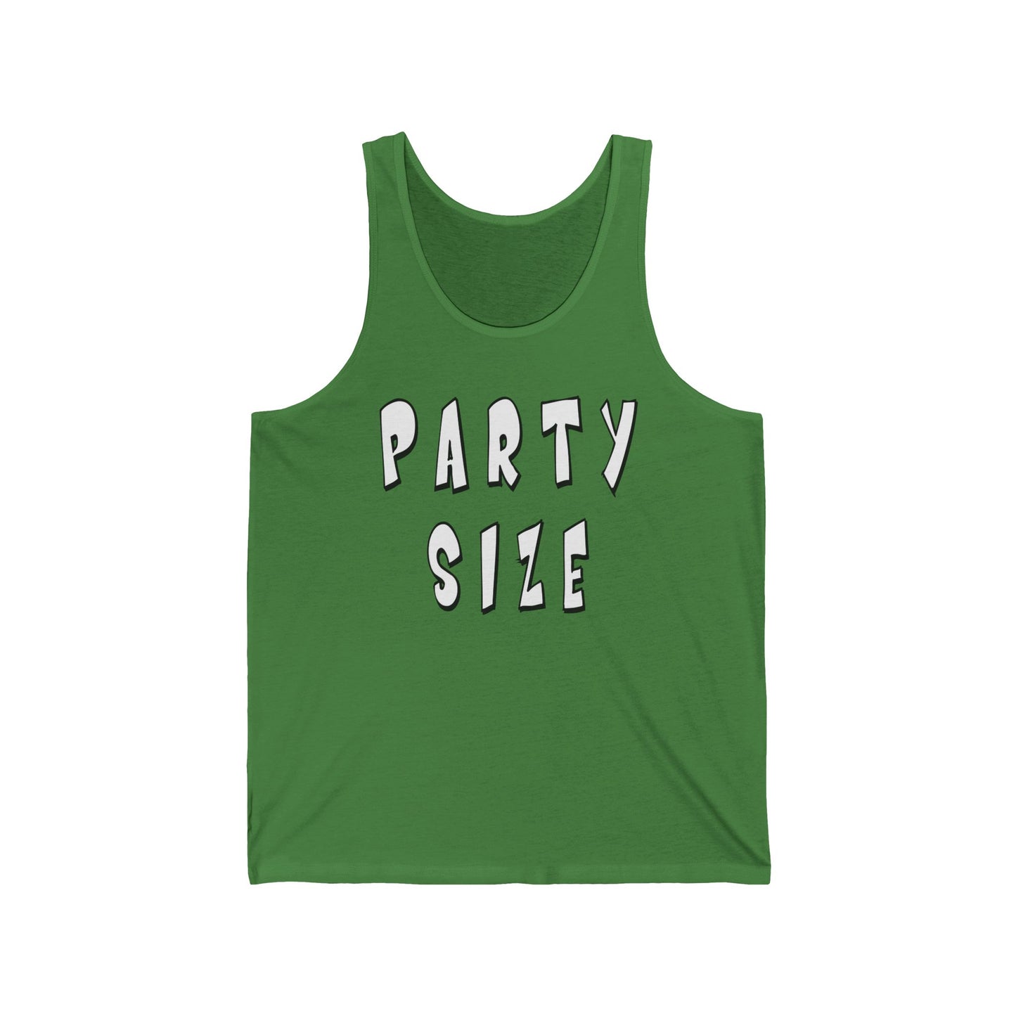 Party Size Unisex Jersey Tank