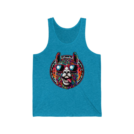 Mamma Llama..Unisex Jersey Tank