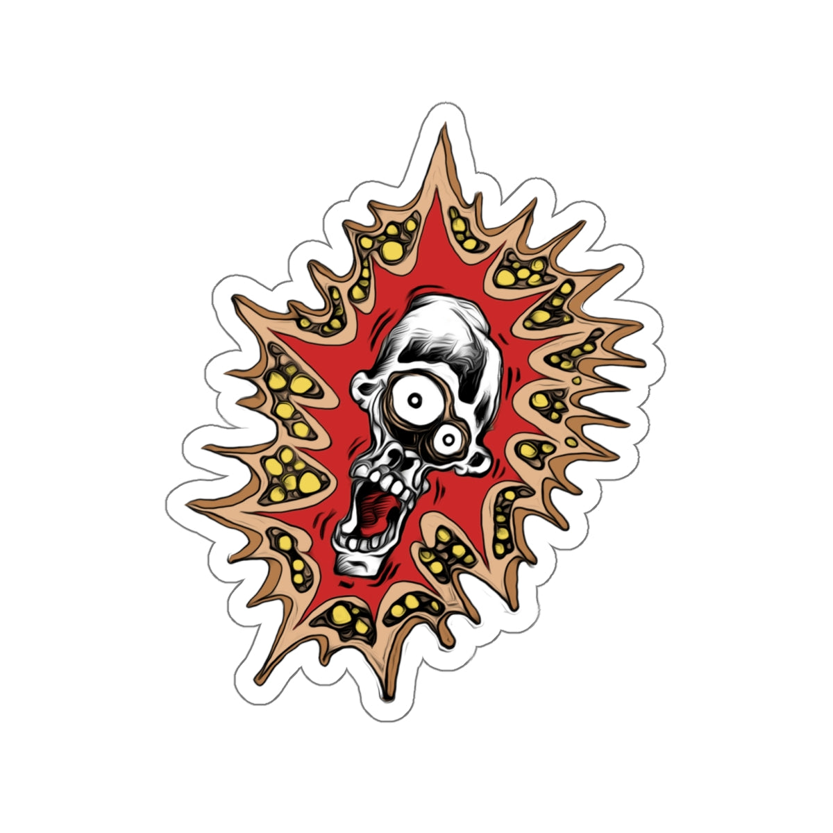 Skullploding..Die-Cut Stickers