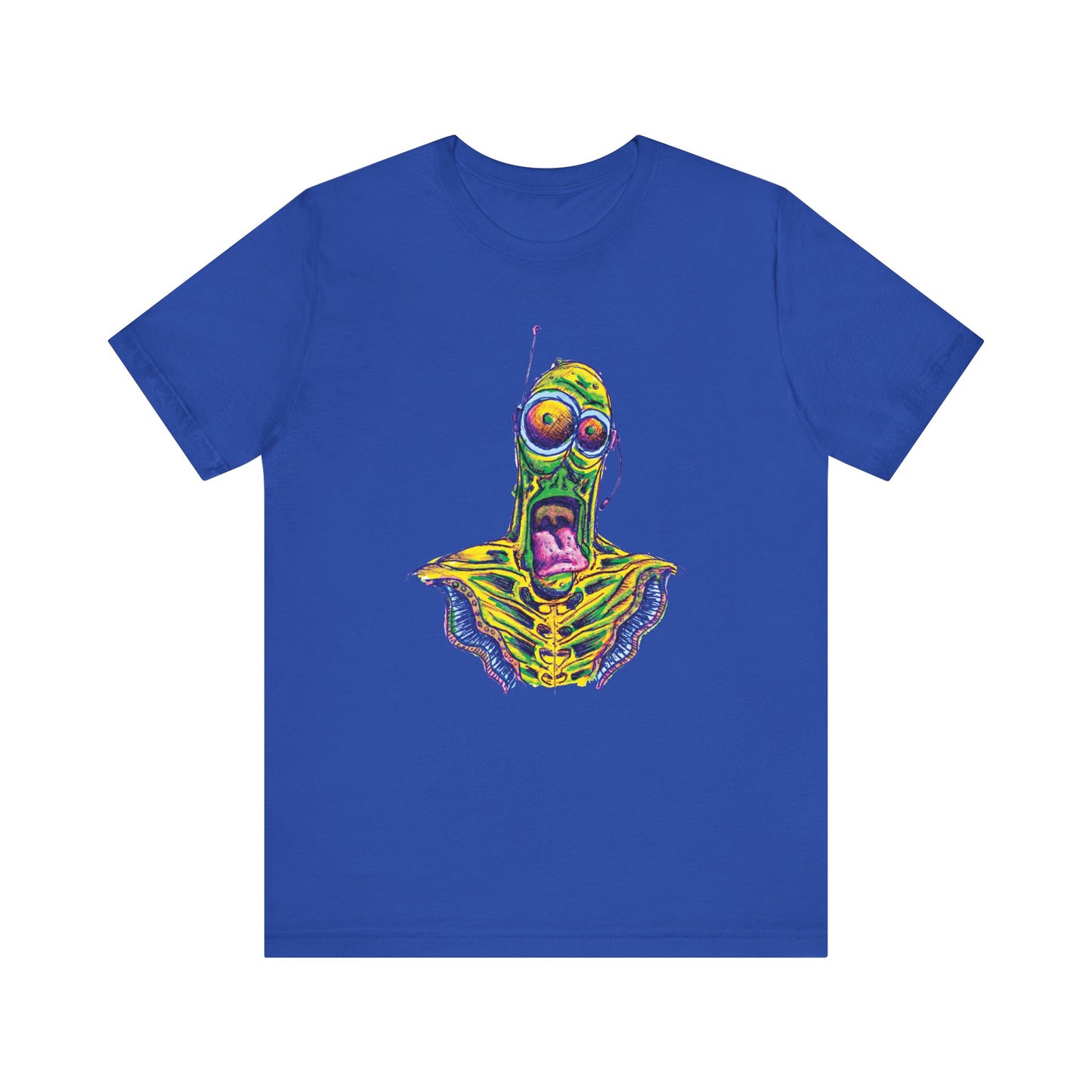 Happy Alien    Unisex Jersey Short Sleeve Tee