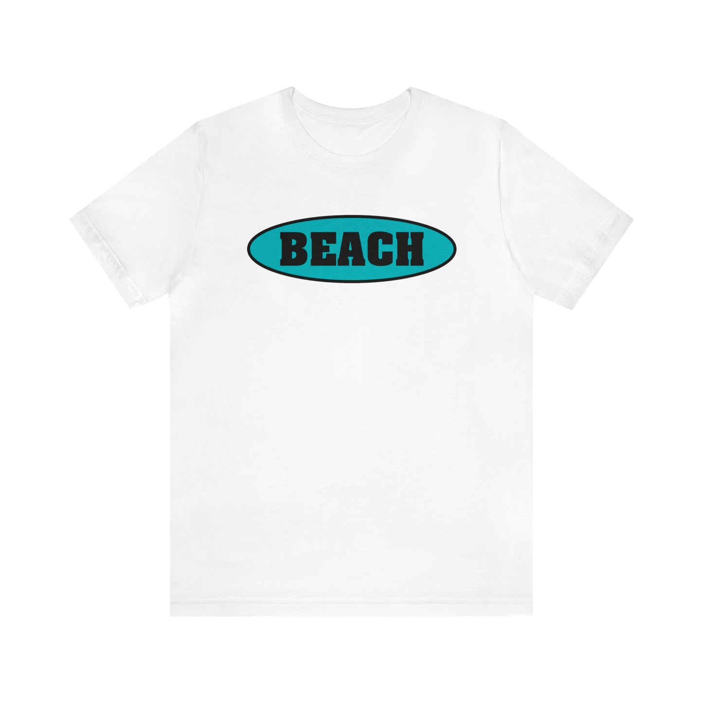 BEACH..Unisex Jersey Short Sleeve Tee