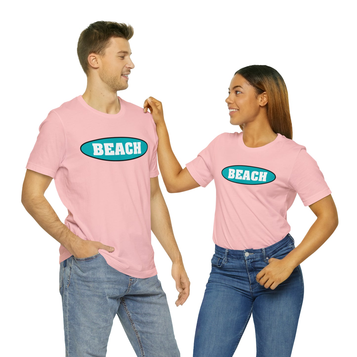 BEACH..Unisex Jersey Short Sleeve