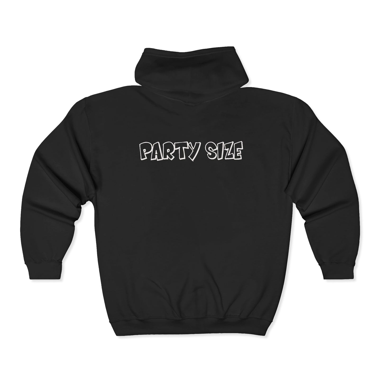 Party Size Unisex Heavy Blend™ Full Zip Hooded Sweatshirt