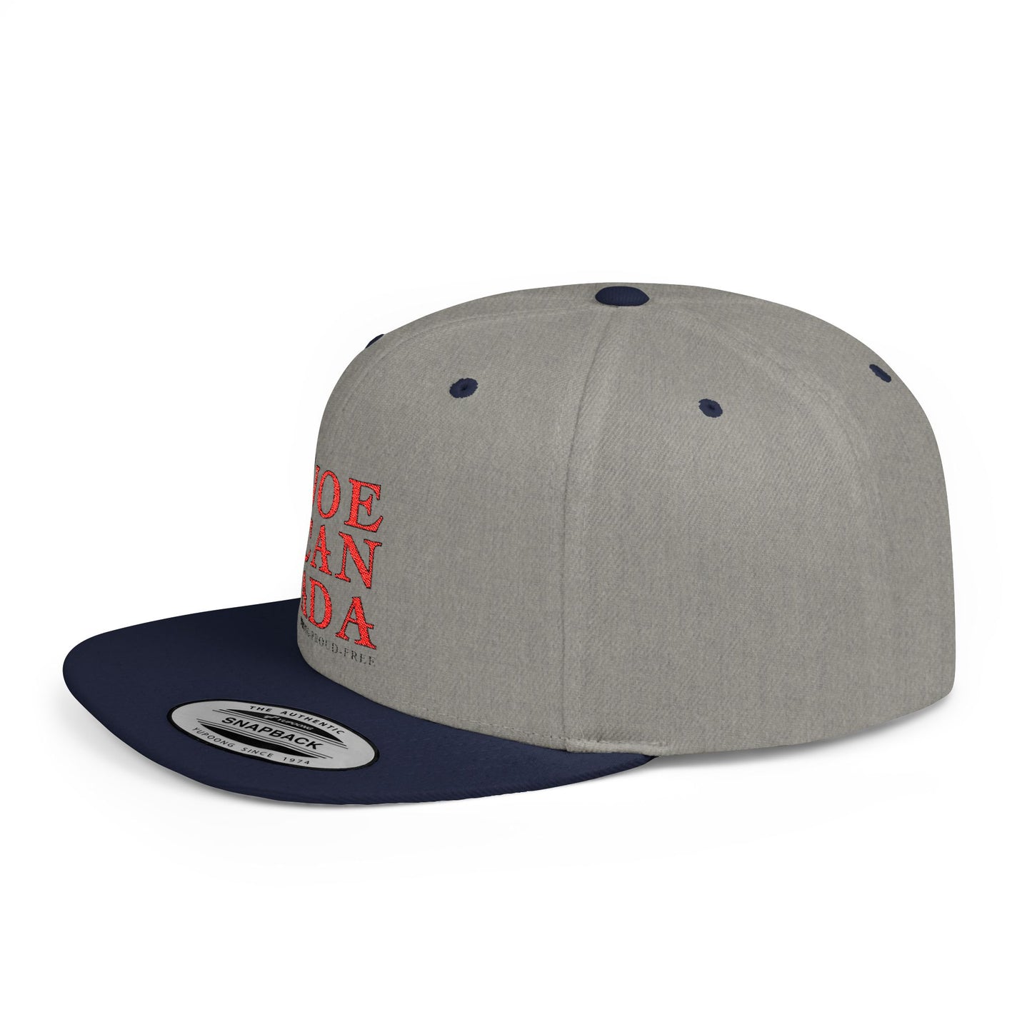 JoeCanada Strong Proud Free Flat Bill Snapback