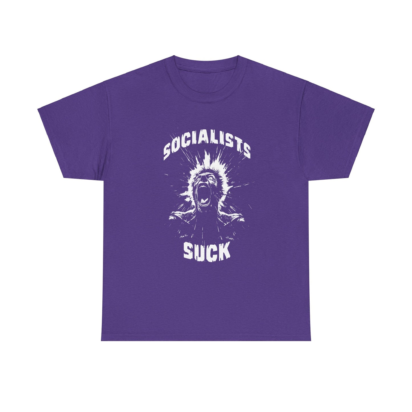 Socialists Suck Unisex Heavy Cotton Tee