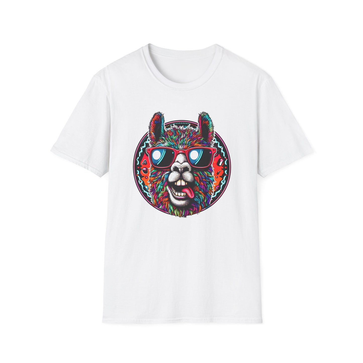 Mama Llama Unisex Softstyle T-Shirt