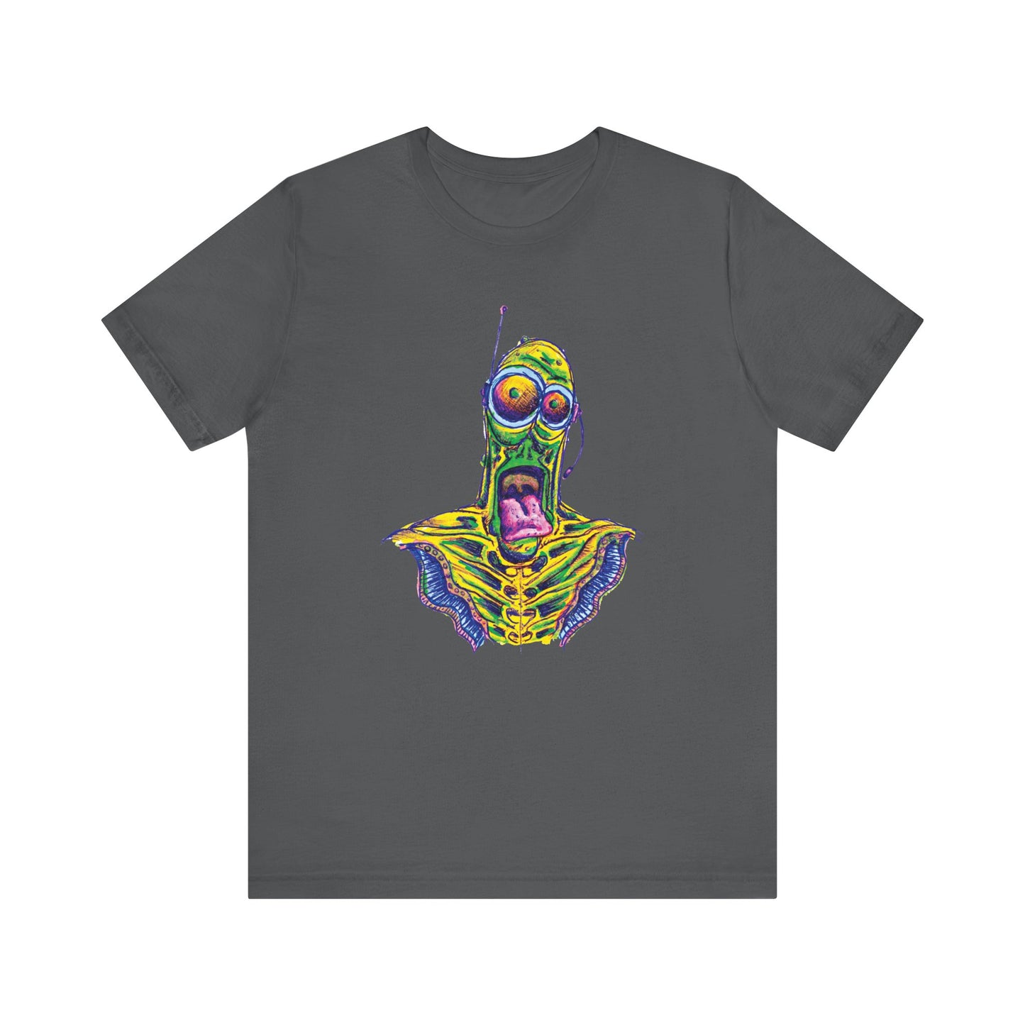 Happy Alien    Unisex Jersey Short Sleeve Tee