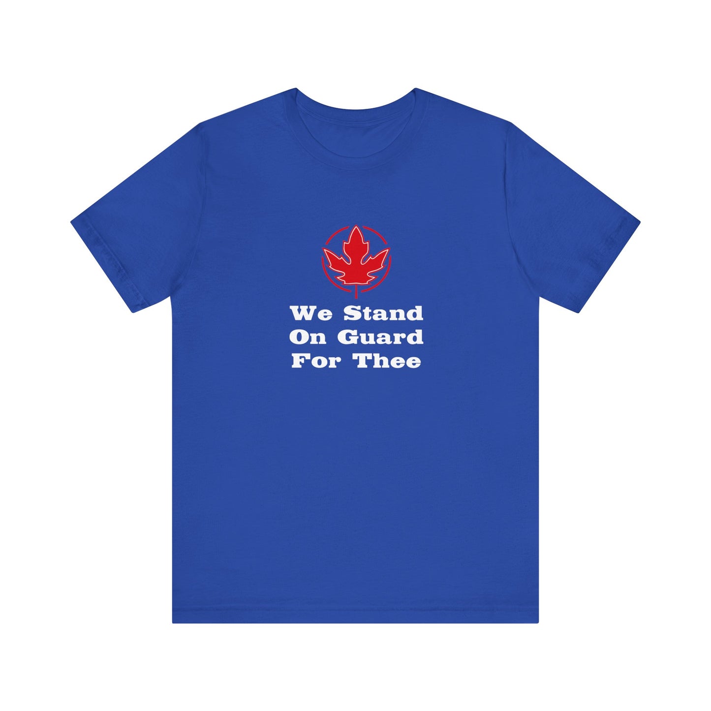 We Stand On Guard Unisex Jersey Short Sleeve Tee