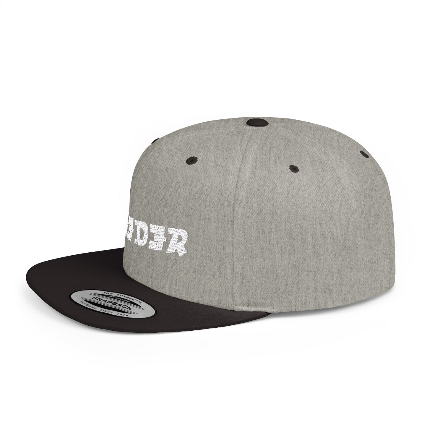 Weeder wear Flat Bill Snapback