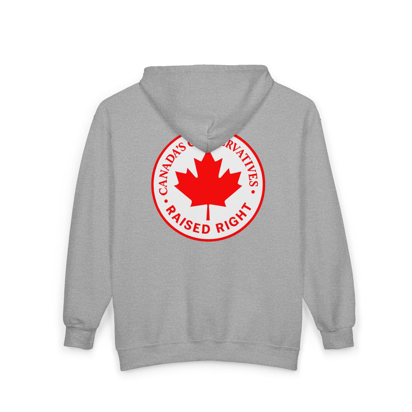Can Con Raised Right Unisex Heavy Blend™ Full Zip Hooded Sweatshirt