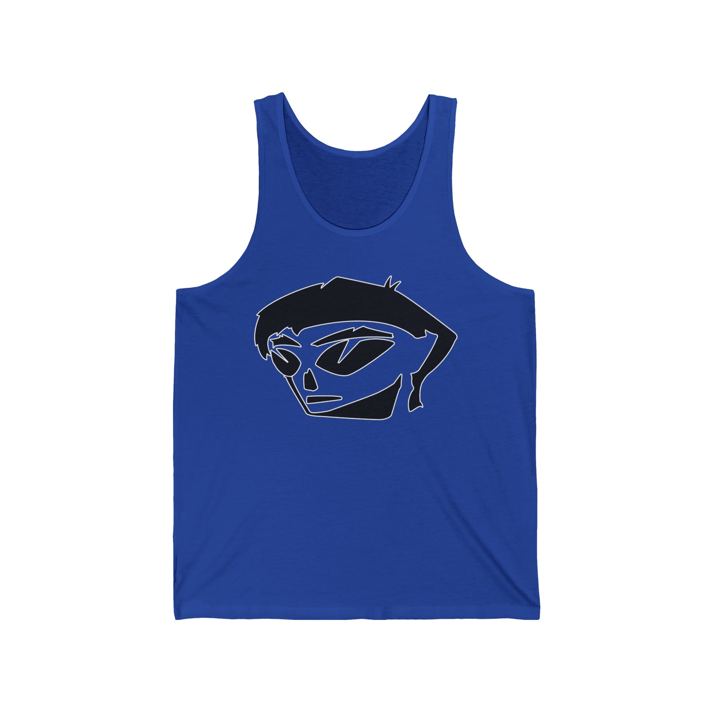 Alien Boy. Unisex Jersey Tank