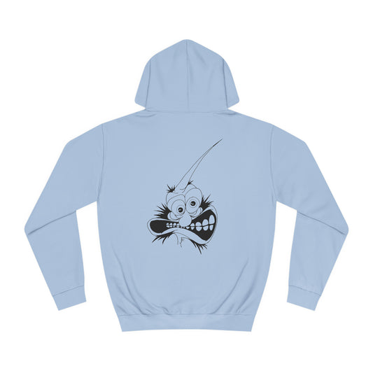 Scrunchy..Unisex College Hoodie