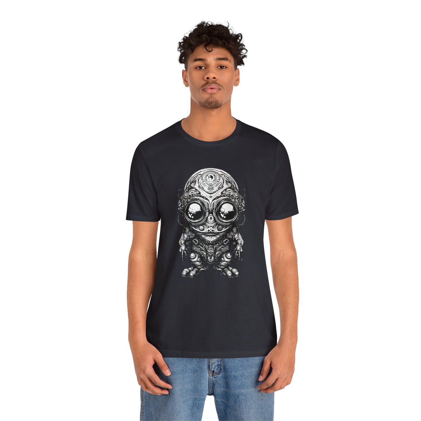 Alien Here..Unisex Jersey Short Sleeve Tee