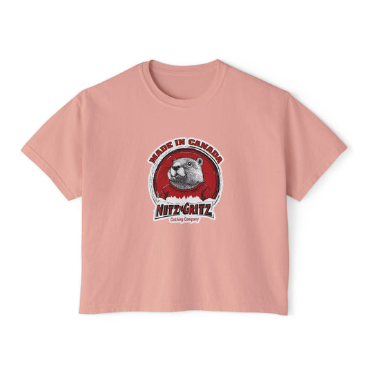 NitznGritz' Made in Canada Women's Boxy Tee