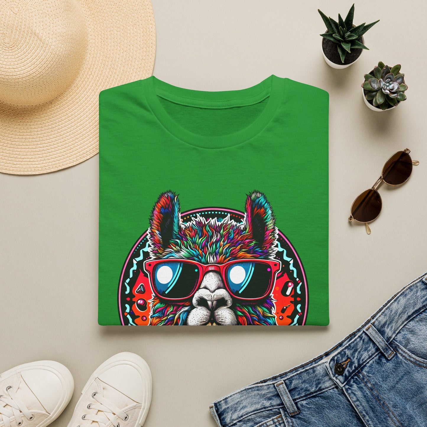 Mama Llama Unisex Softstyle T-Shirt