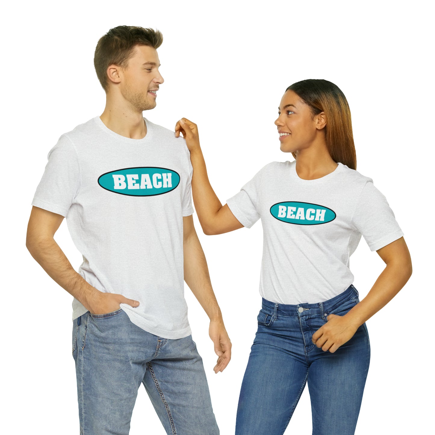 BEACH..Unisex Jersey Short Sleeve